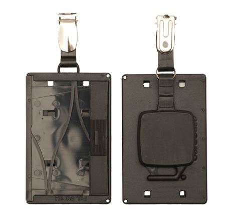 card case venstre/ m/ jojo og bukseseleklips/ sort