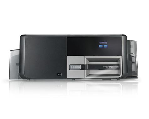 fargo dtc5500lmx id card printer dual sided